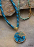Boho Necklace, Lapis Luzuli Pendant Necklaces